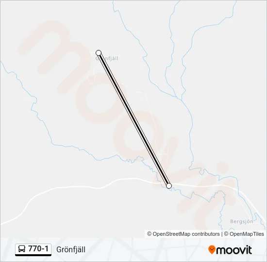 770-1 Bus Line Map