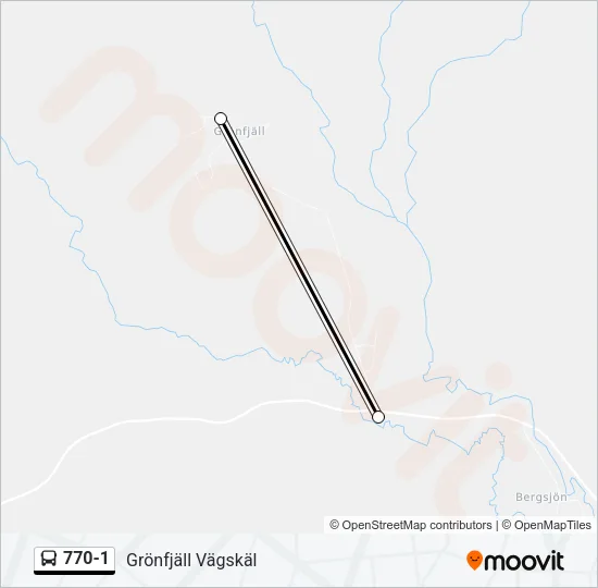 770-1 Bus Line Map