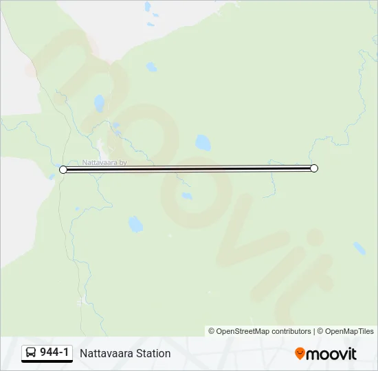 944-1 Bus Line Map