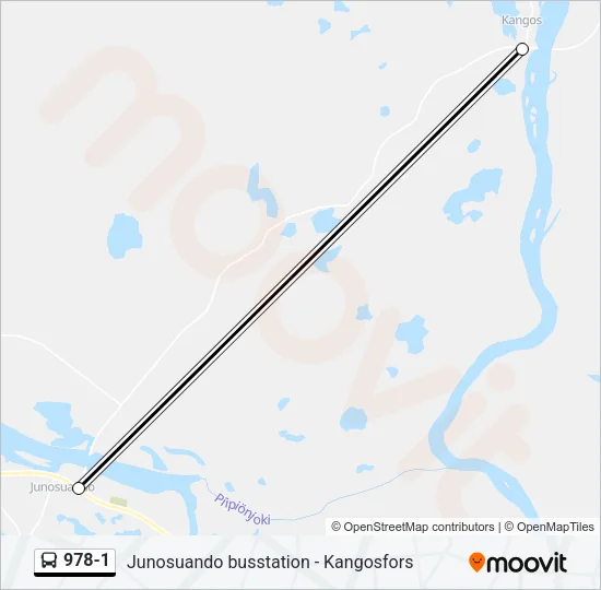 978-1 Bus Line Map