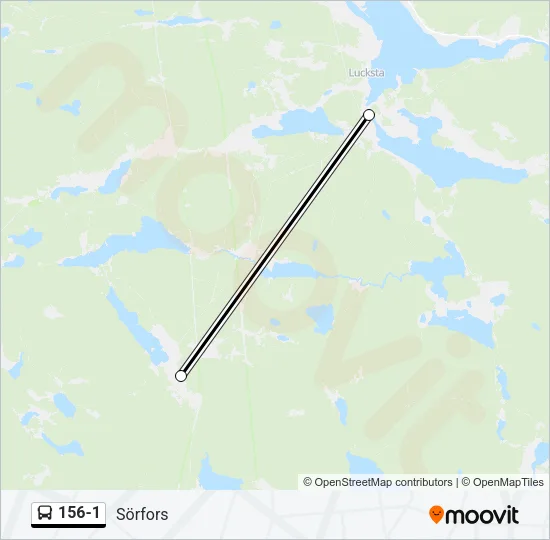156-1 Bus Line Map