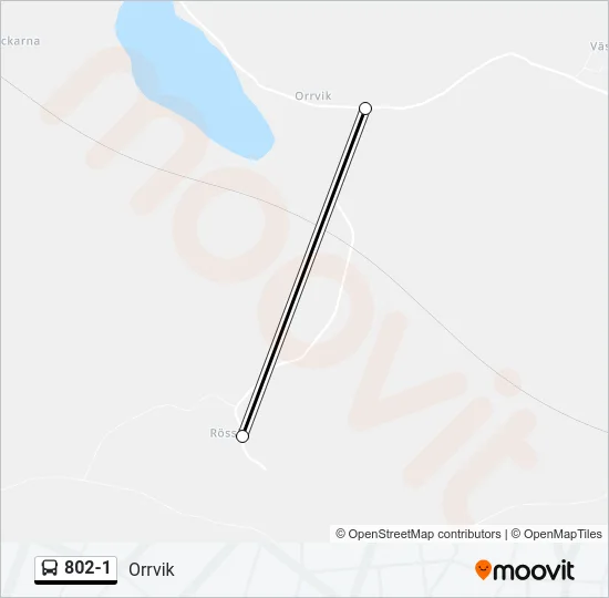 802-1 Bus Line Map