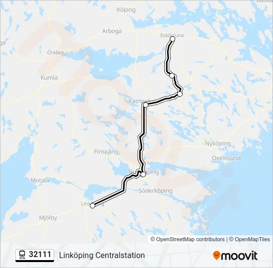 32111 Train Line Map