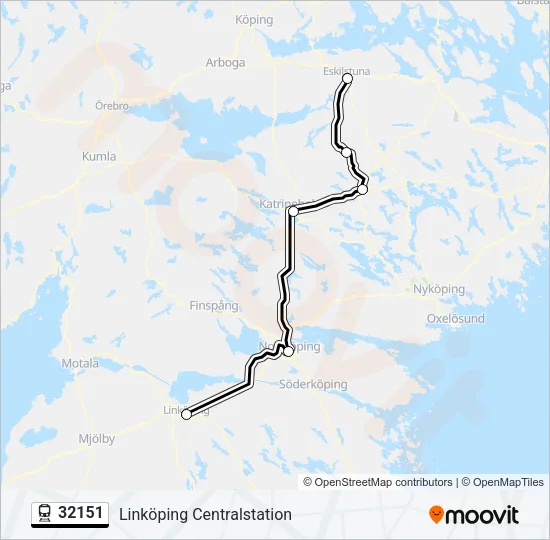 32151 Train Line Map