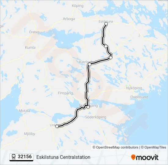 32156 Train Line Map