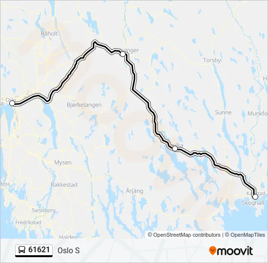 61621  Line Map
