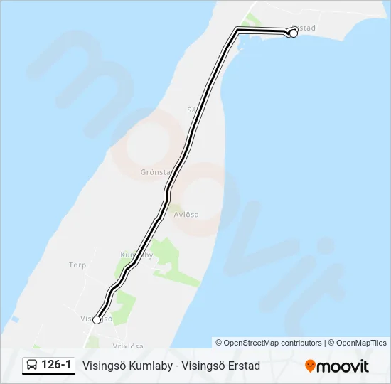 126-1  Line Map
