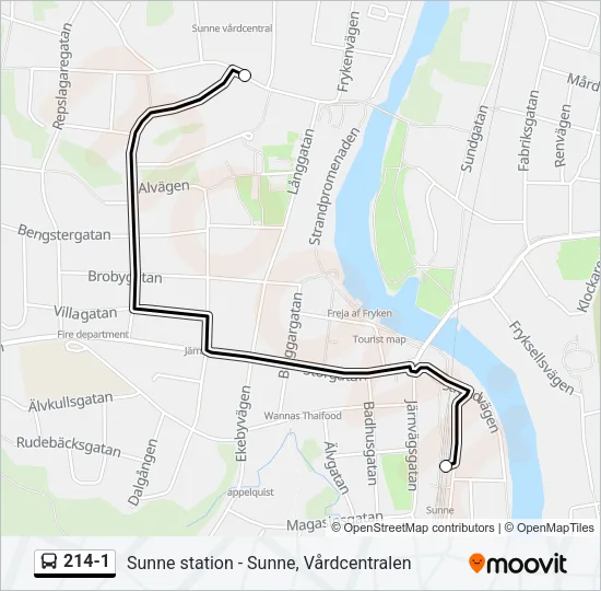 214-1  Line Map
