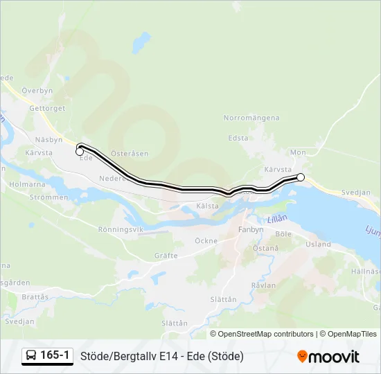 165-1  Line Map