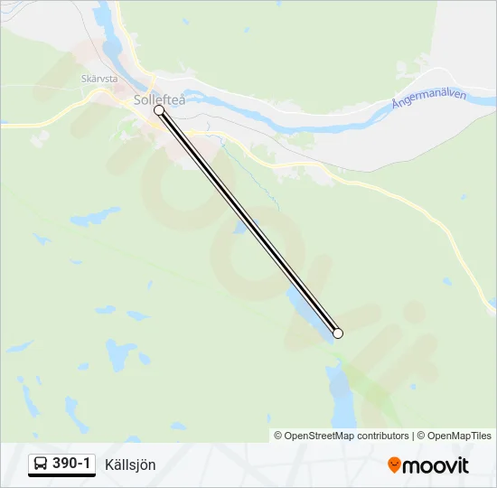390-1  Line Map
