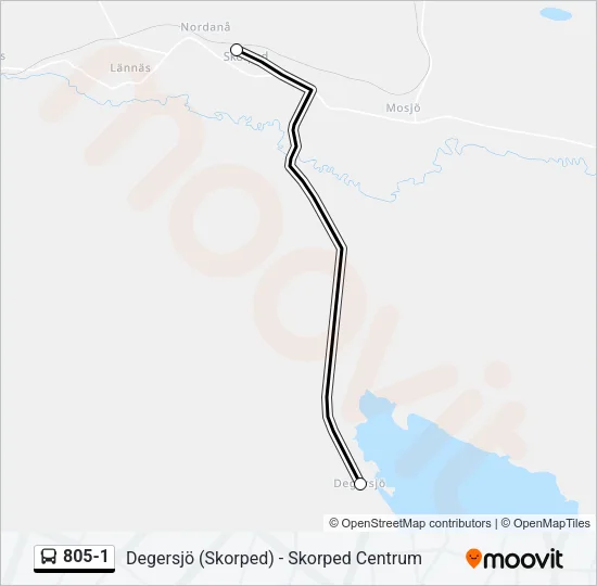 805-1  Line Map