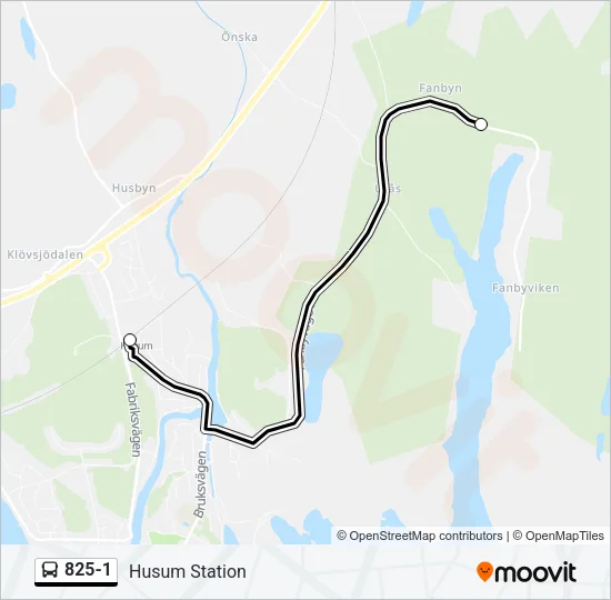 825-1  Line Map