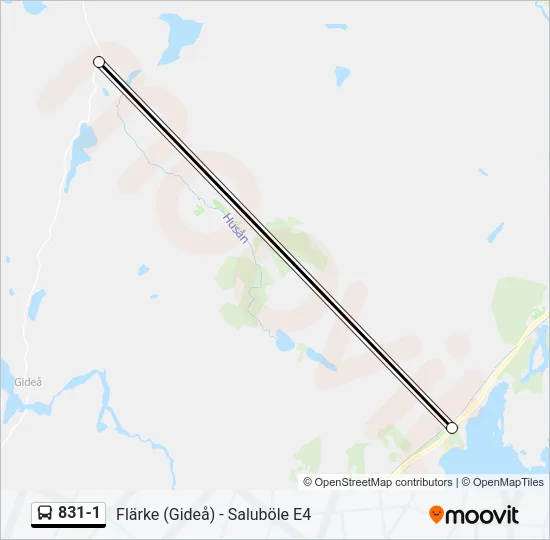 831-1  Line Map