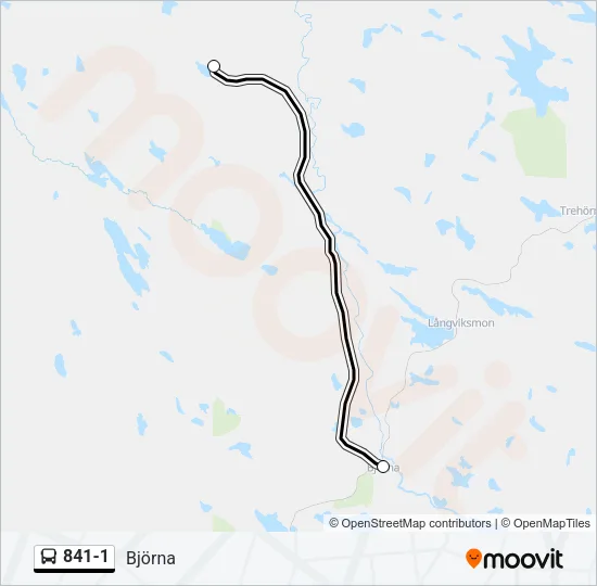 841-1  Line Map