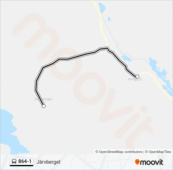 864-1  Line Map