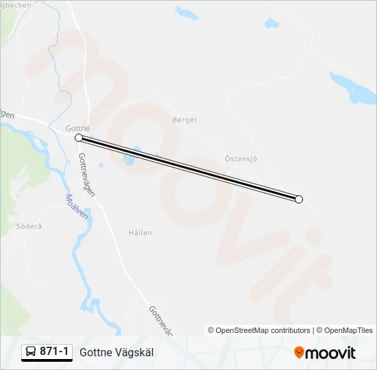 871-1  Line Map
