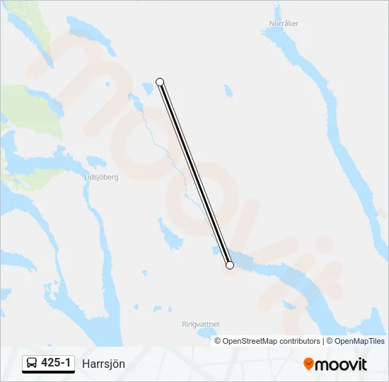 425-1  Line Map