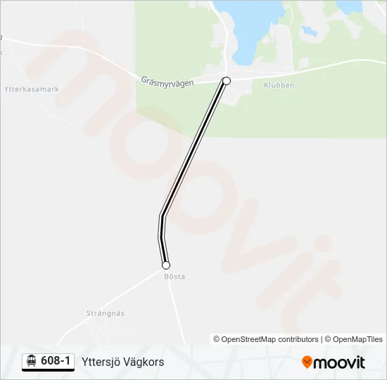 608-1 Cable Car Line Map