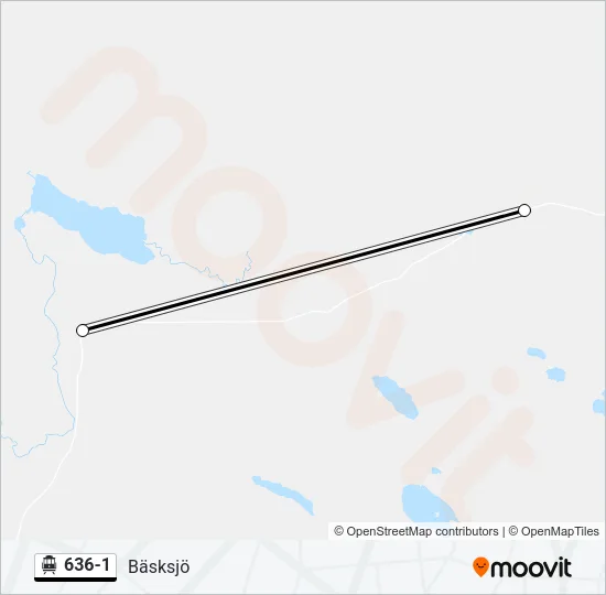 636-1 Cable Car Line Map