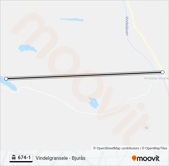 674-1 Cable Car Line Map