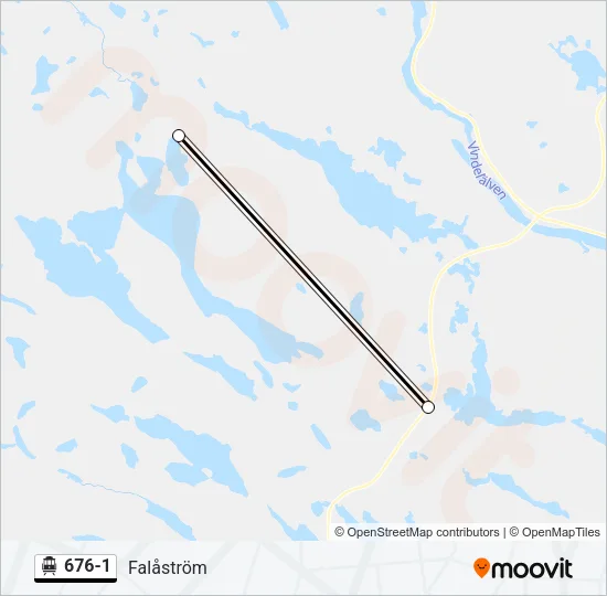 676-1 Cable Car Line Map