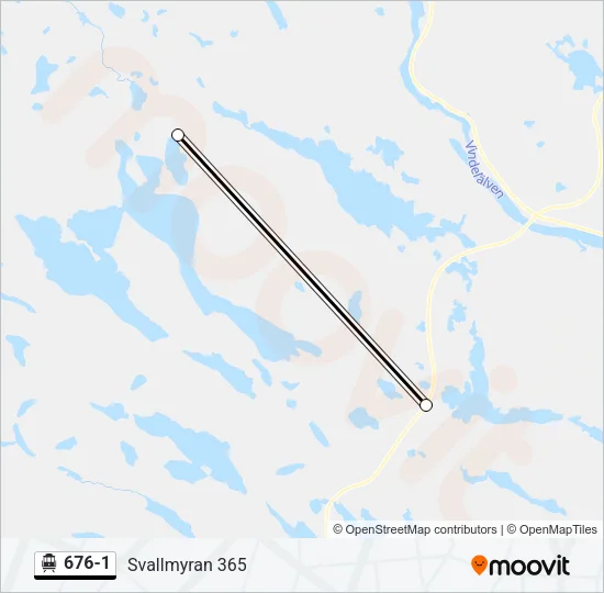 676-1 Cable Car Line Map
