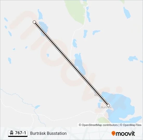 767-1 Cable Car Line Map