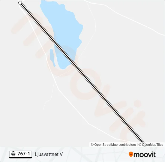 767-1 Cable Car Line Map