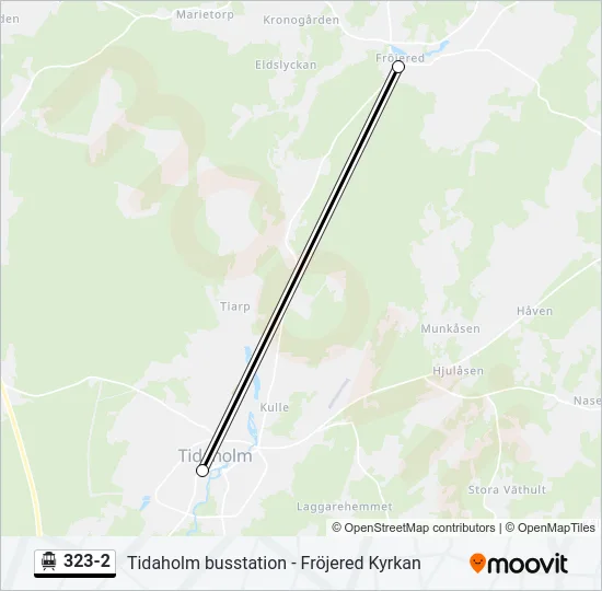 323-2 Cable Car Line Map