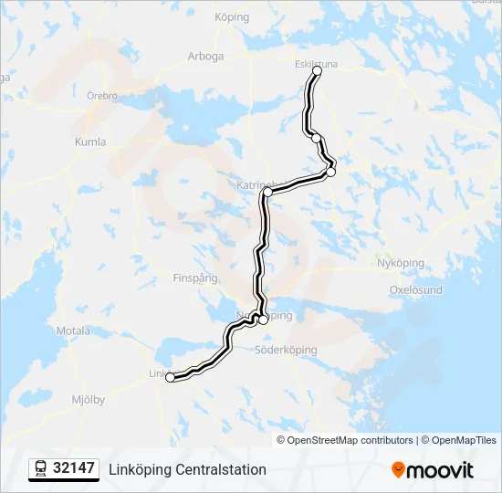 32147 Train Line Map
