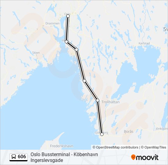 606  Line Map