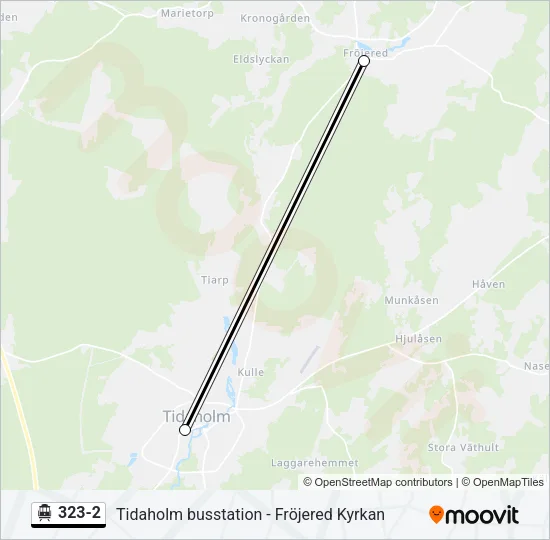 323-2 Cable Car Line Map