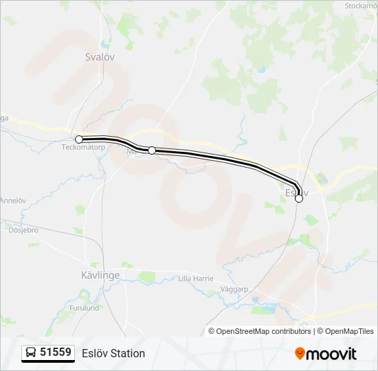 51559  Line Map