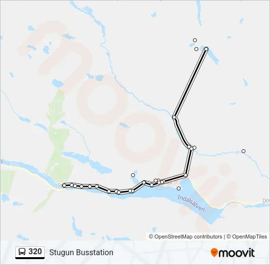 320  Line Map