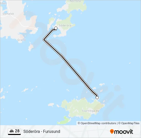 28 Ferry Line Map