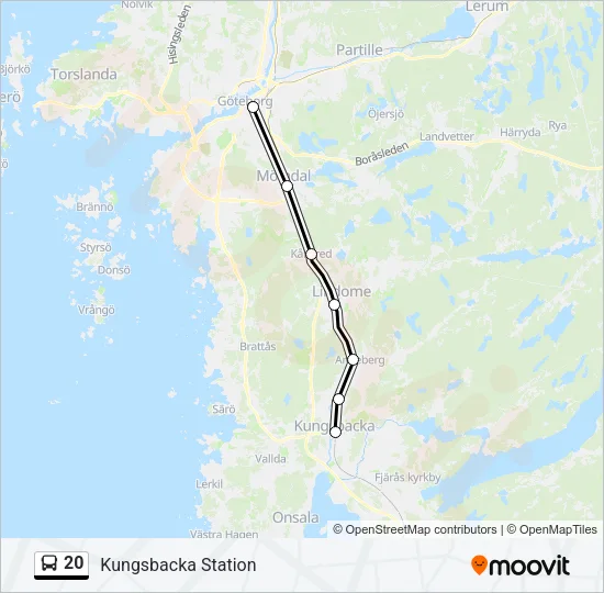 20  Line Map