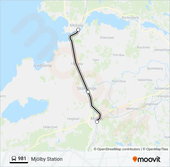 981  Line Map