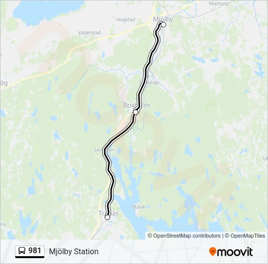 981  Line Map