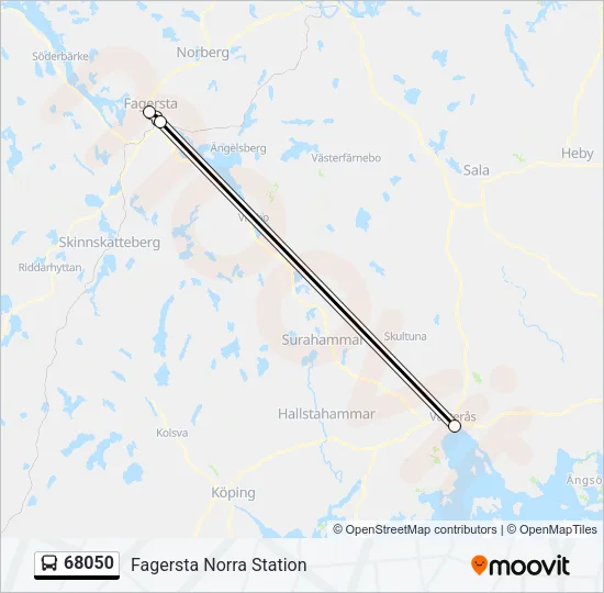 68050 Bus Line Map
