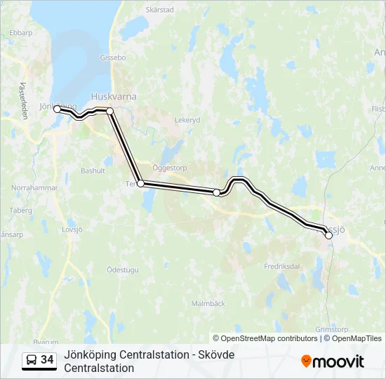 34  Line Map