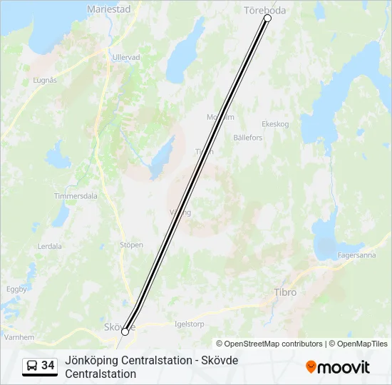 34  Line Map