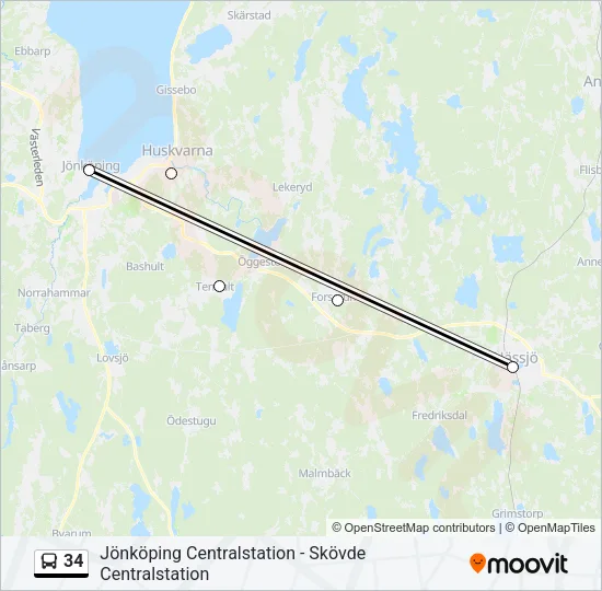 34  Line Map