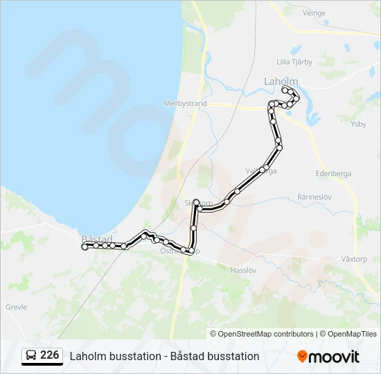 226  Line Map