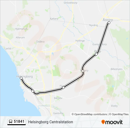 51841  Line Map
