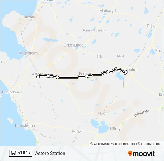 51817 Bus Line Map