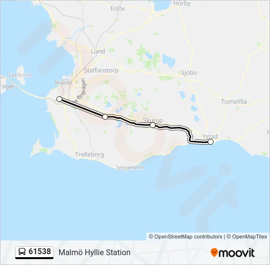 61538  Line Map