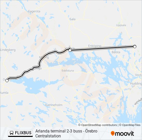 FLIXBUS  Line Map