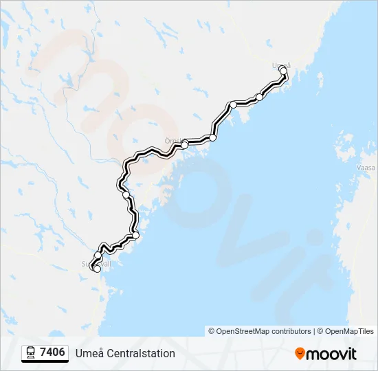 7406  Line Map