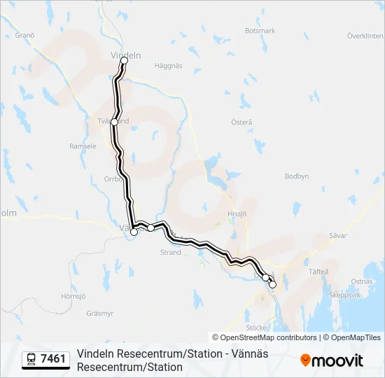 7461  Line Map