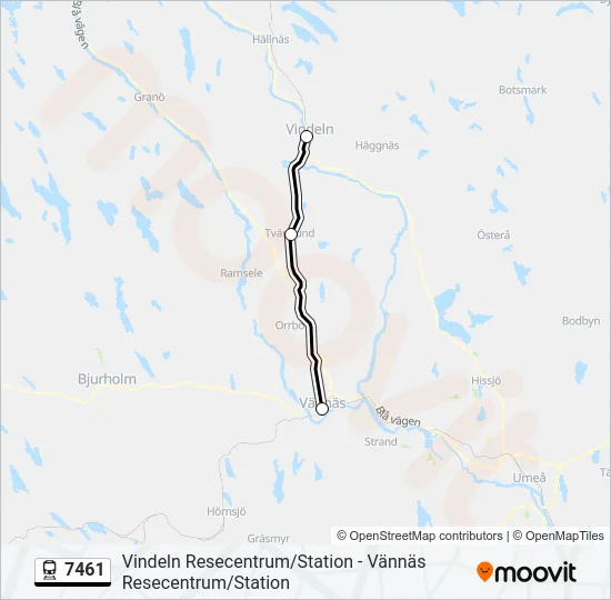 7461  Line Map
